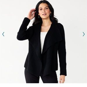 Nine West drapery rib cardigan